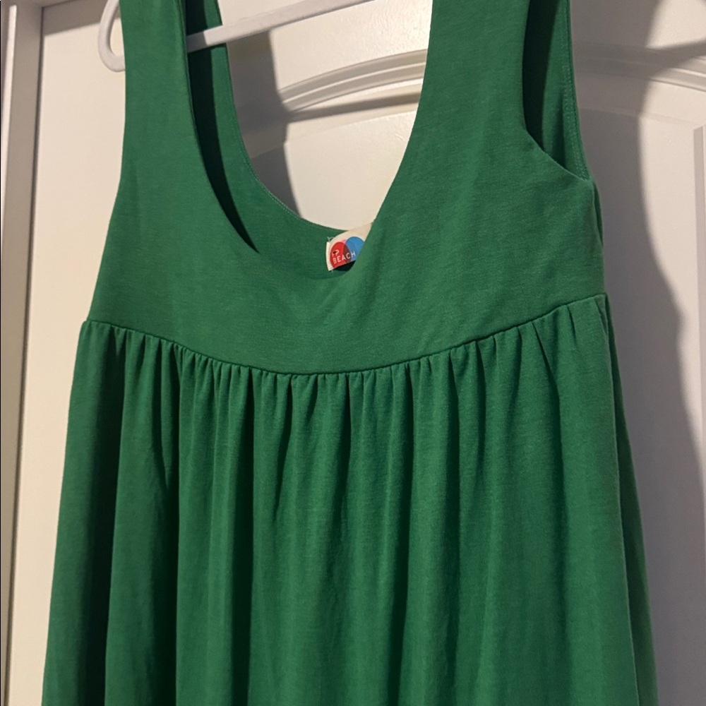 Free People Mazarine Mini Dress in Green - Picture 6 of 7